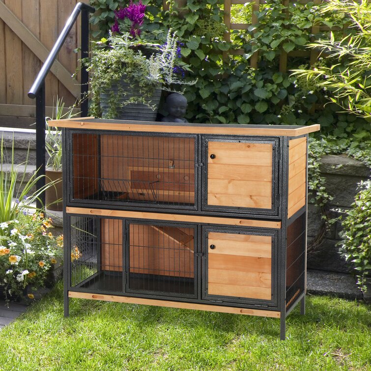 Kaytee premium two story clearance rabbit hutch